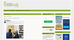 Desktop Screenshot of histalkpractice.com